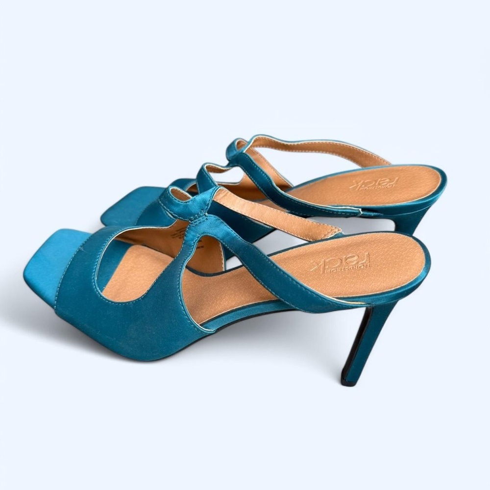 Nordstrom Rack Elegant Blue Heeled Sandals